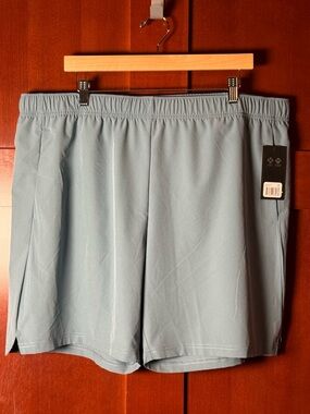Balance Collection Men's Light Blue Athletic Shorts With Pockets NWT Size XXL